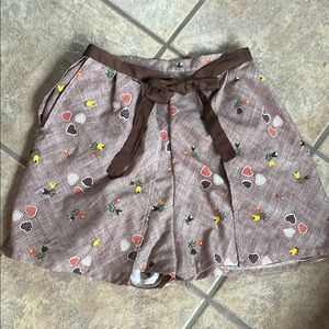 Vintage Handmade Wrap Shorts - Sz Small